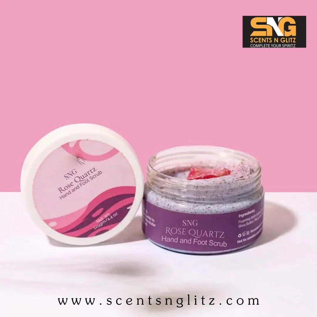 Rose Quartz Hand and Foot Scrub