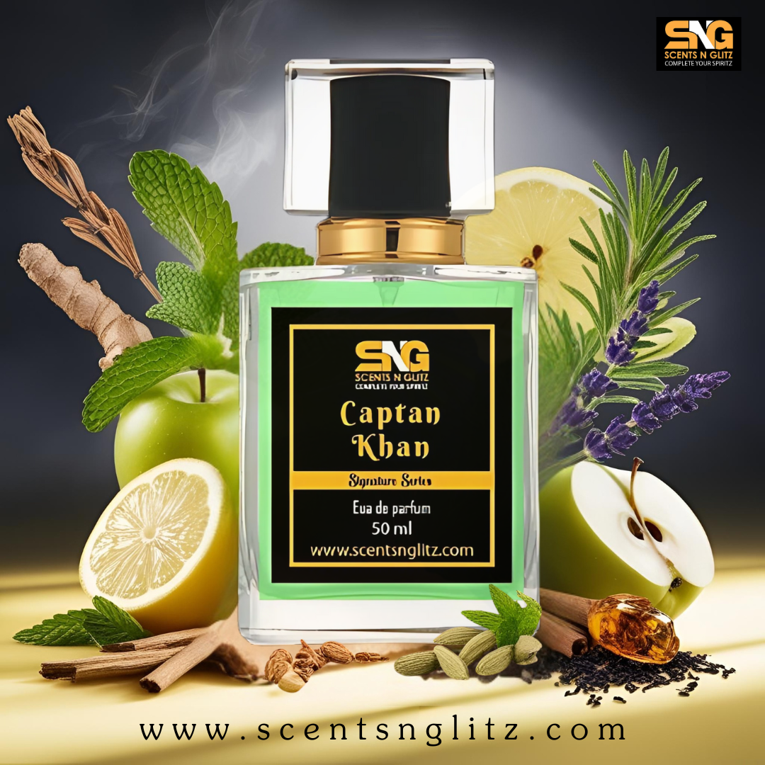 Captan khan – Signature Perfume By Scents N Glitz